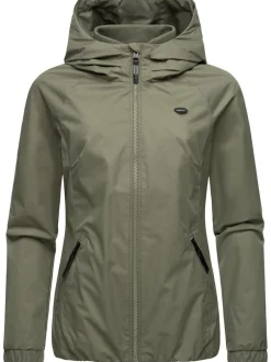 Ragwear Damen Übergangsjacke - Dizzie in oliv