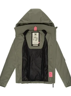 Ragwear Damen Übergangsjacke - Dizzie in oliv