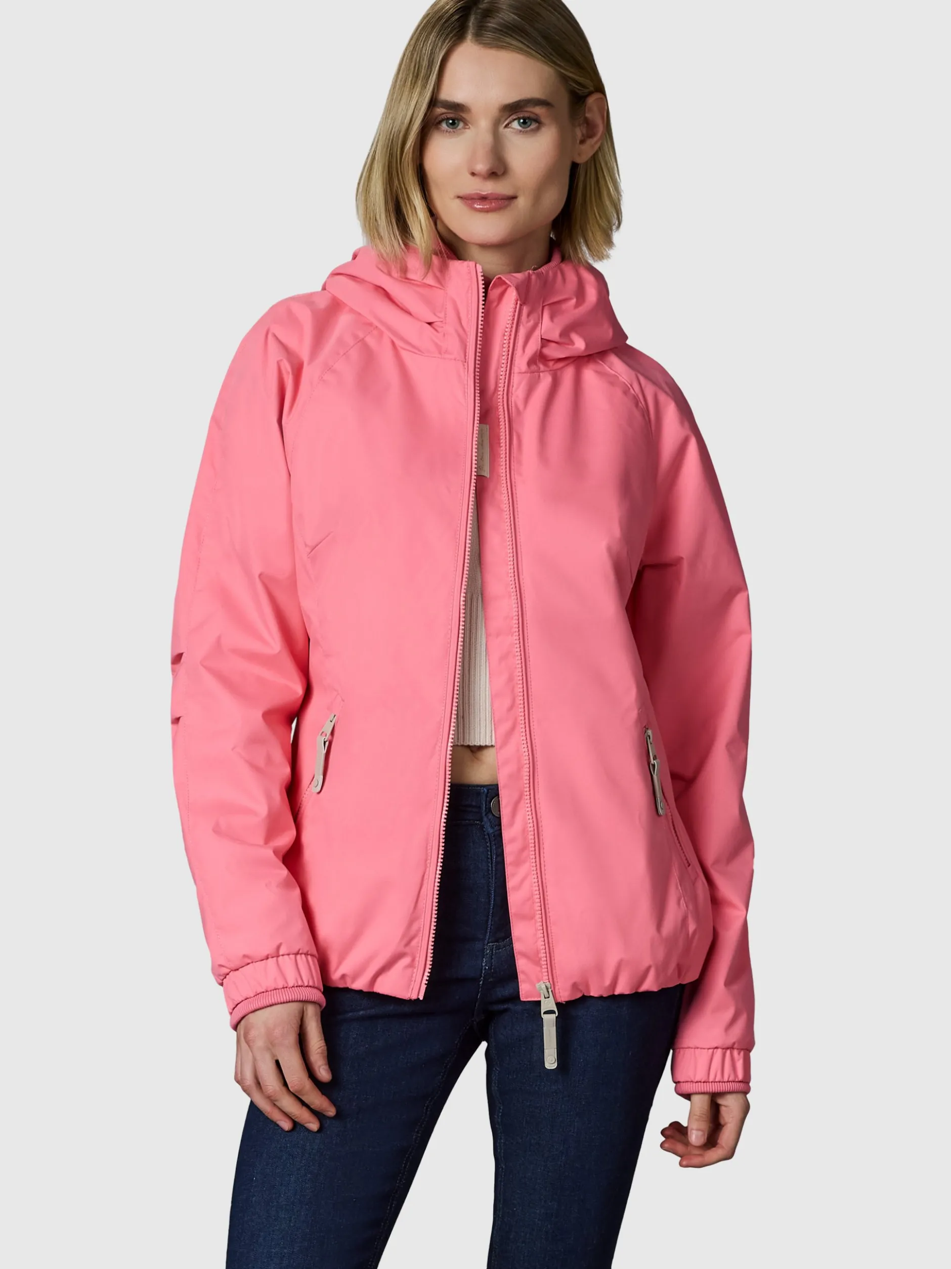 Ragwear Damen Übergangsjacke - Dizzie in pink