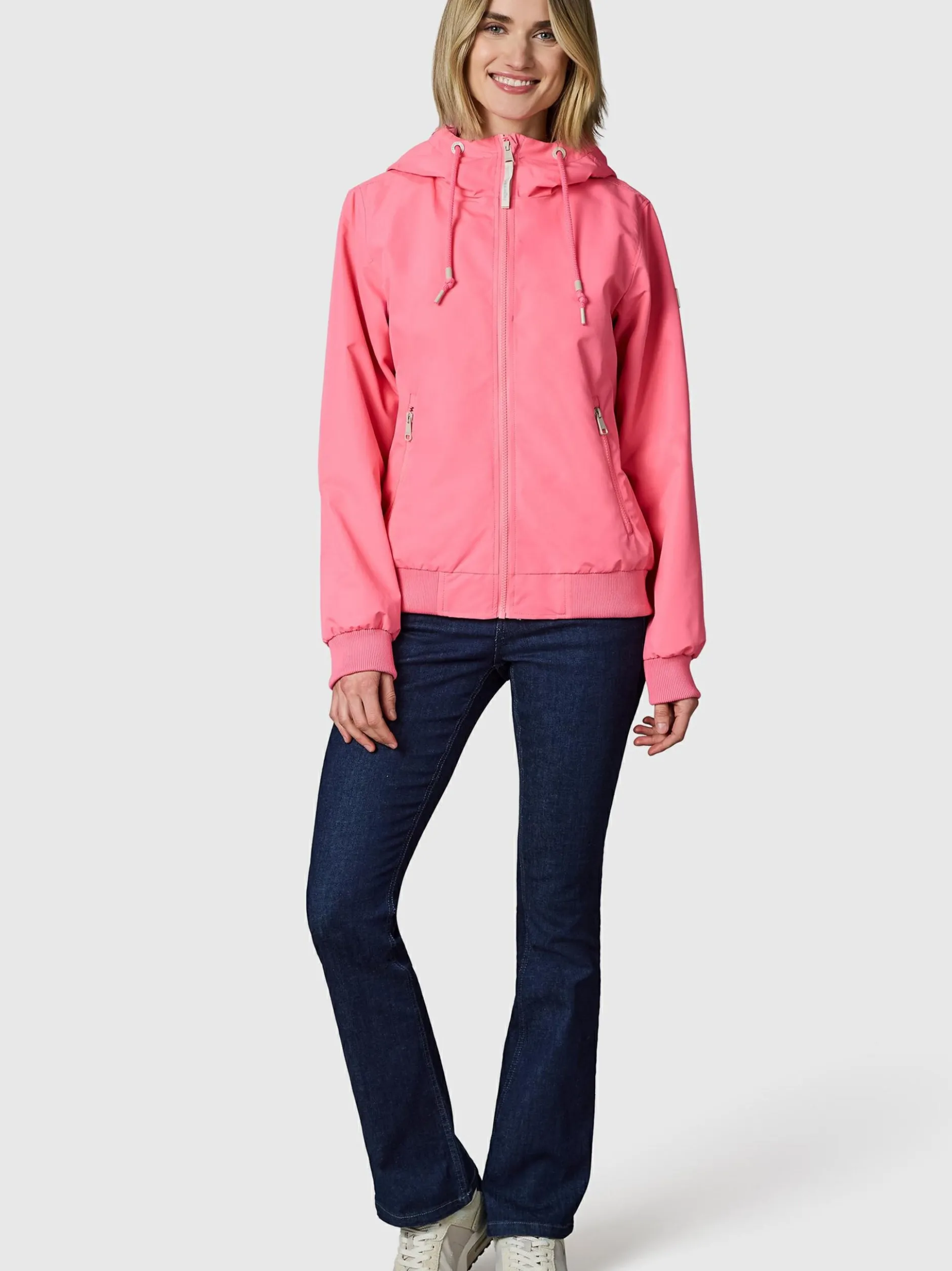 Ragwear Damen Übergangsjacke - Oggie in pink