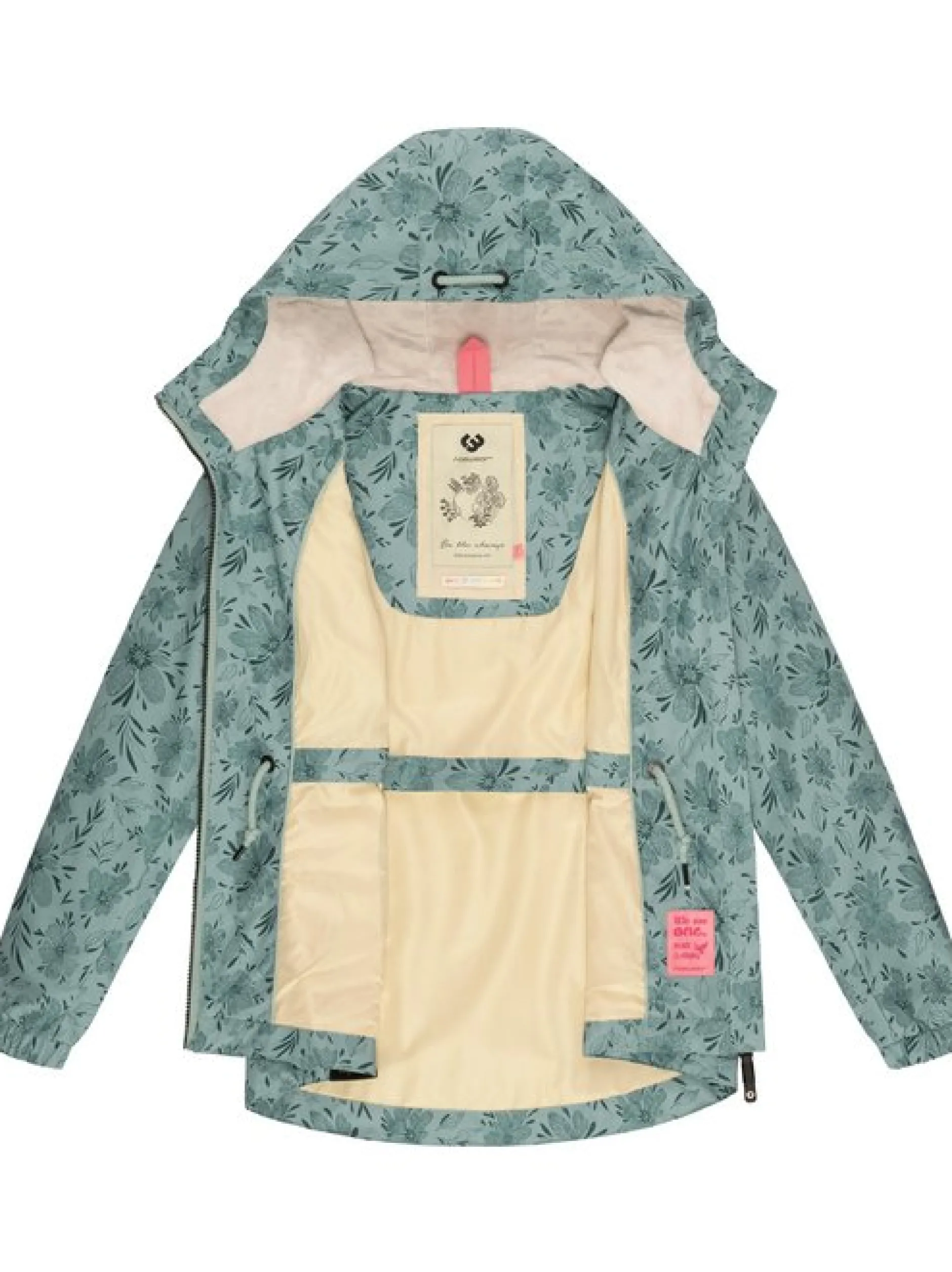 Ragwear Damen Übergangsjacke - Dankka Spring in aqua