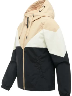 Ragwear Damen Übergangsjacke - Rochele in beige schwarz
