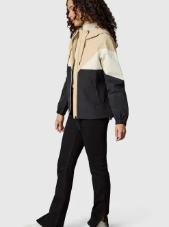 Ragwear Damen Übergangsjacke - Rochele in beige schwarz