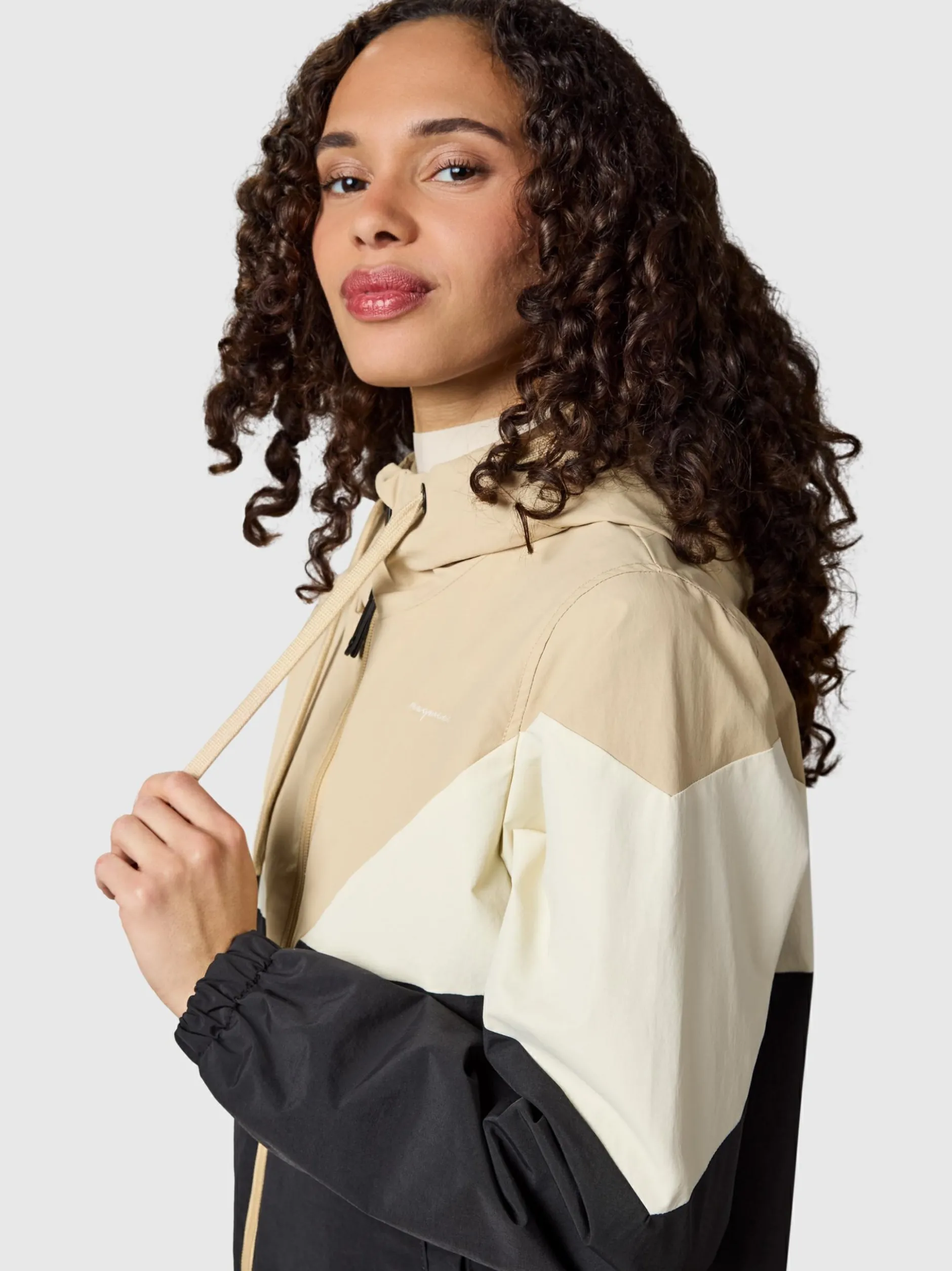 Ragwear Damen Übergangsjacke - Rochele in beige schwarz