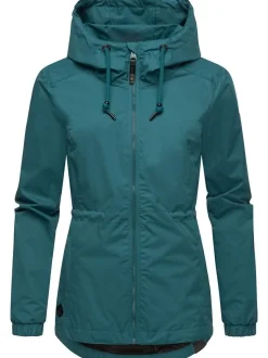 Ragwear Damen Übergangsjacke - Danka in blue stone