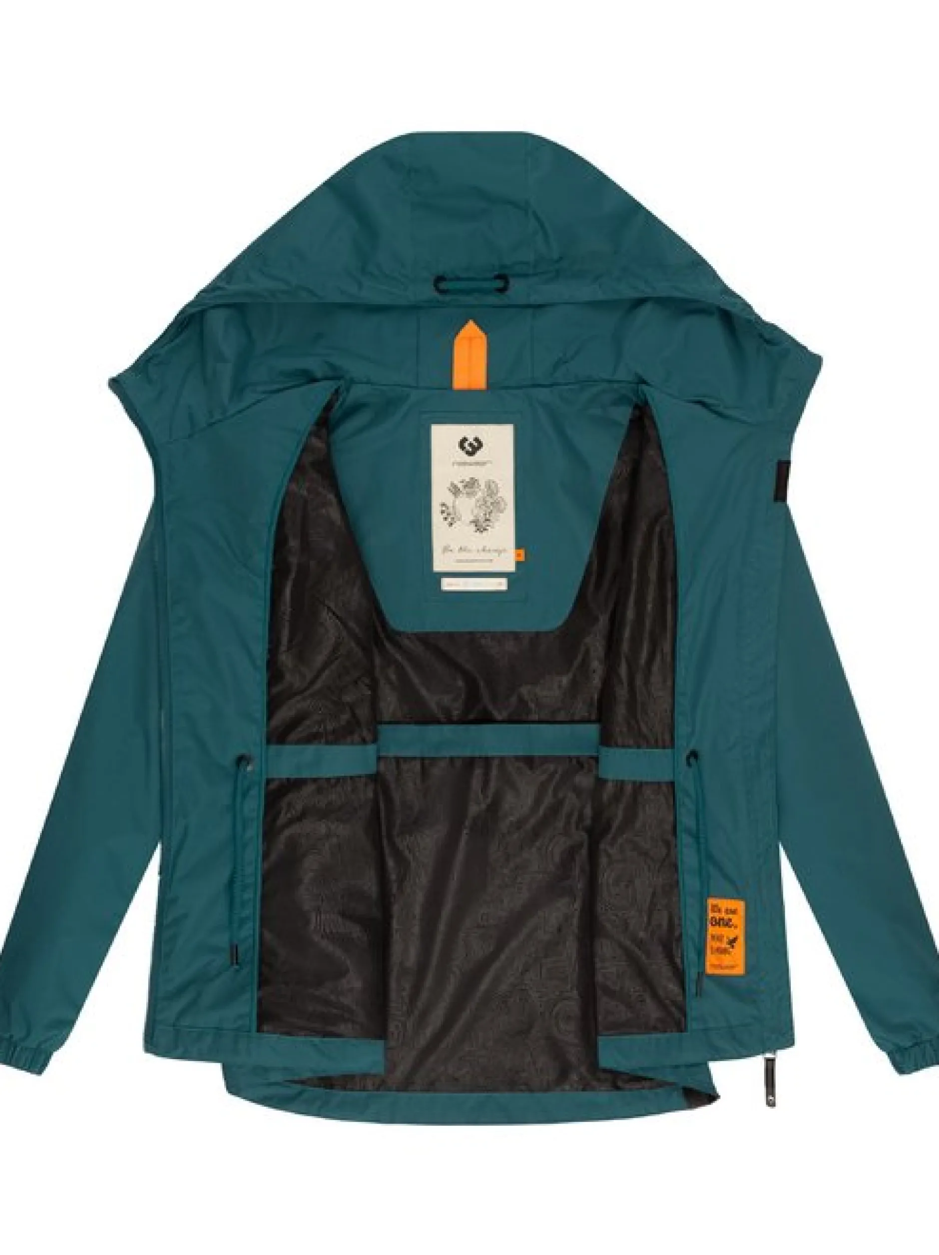 Ragwear Damen Übergangsjacke - Danka in blue stone