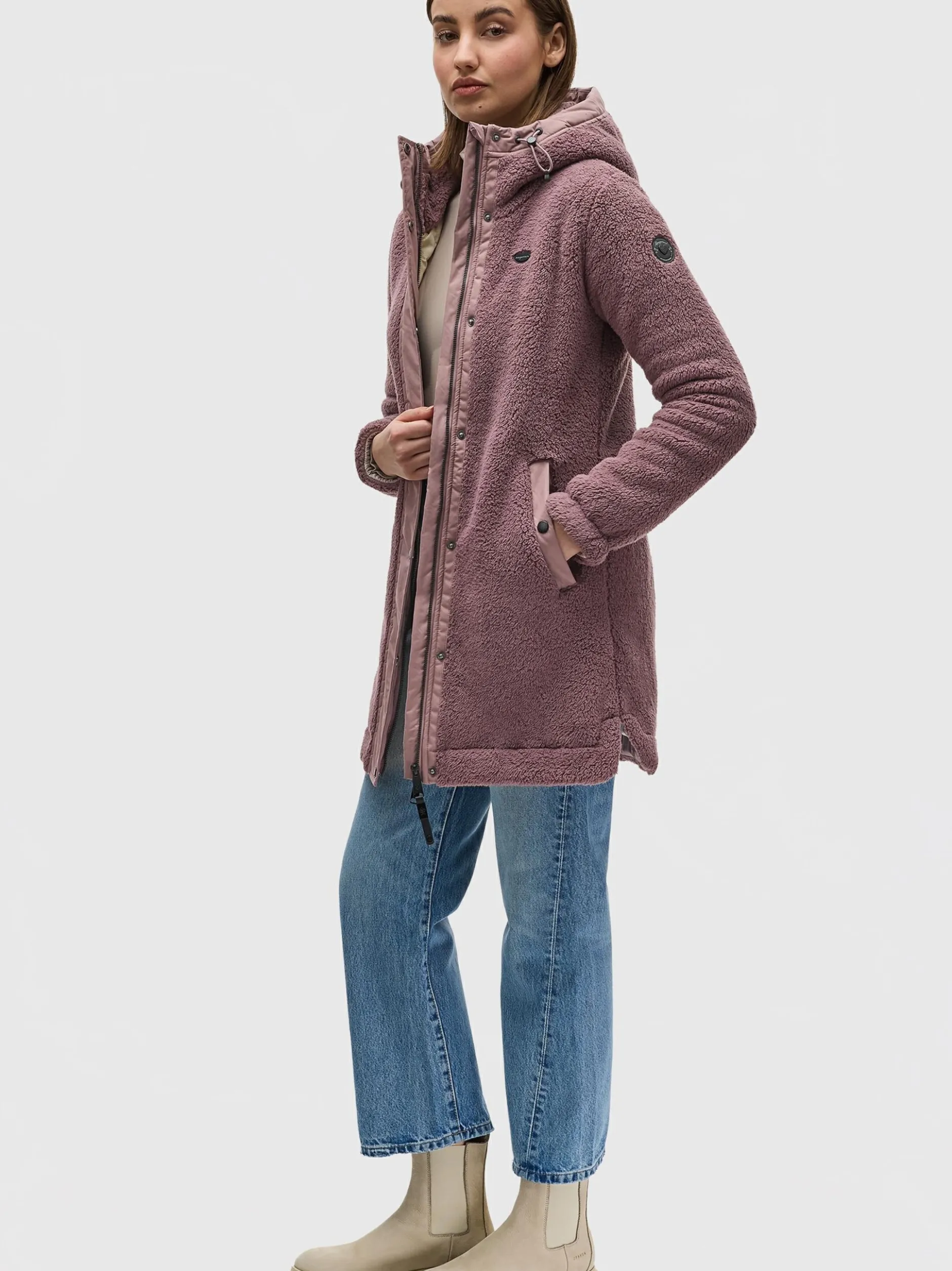 Ragwear Damen Übergangsjacke - Cousy in lila