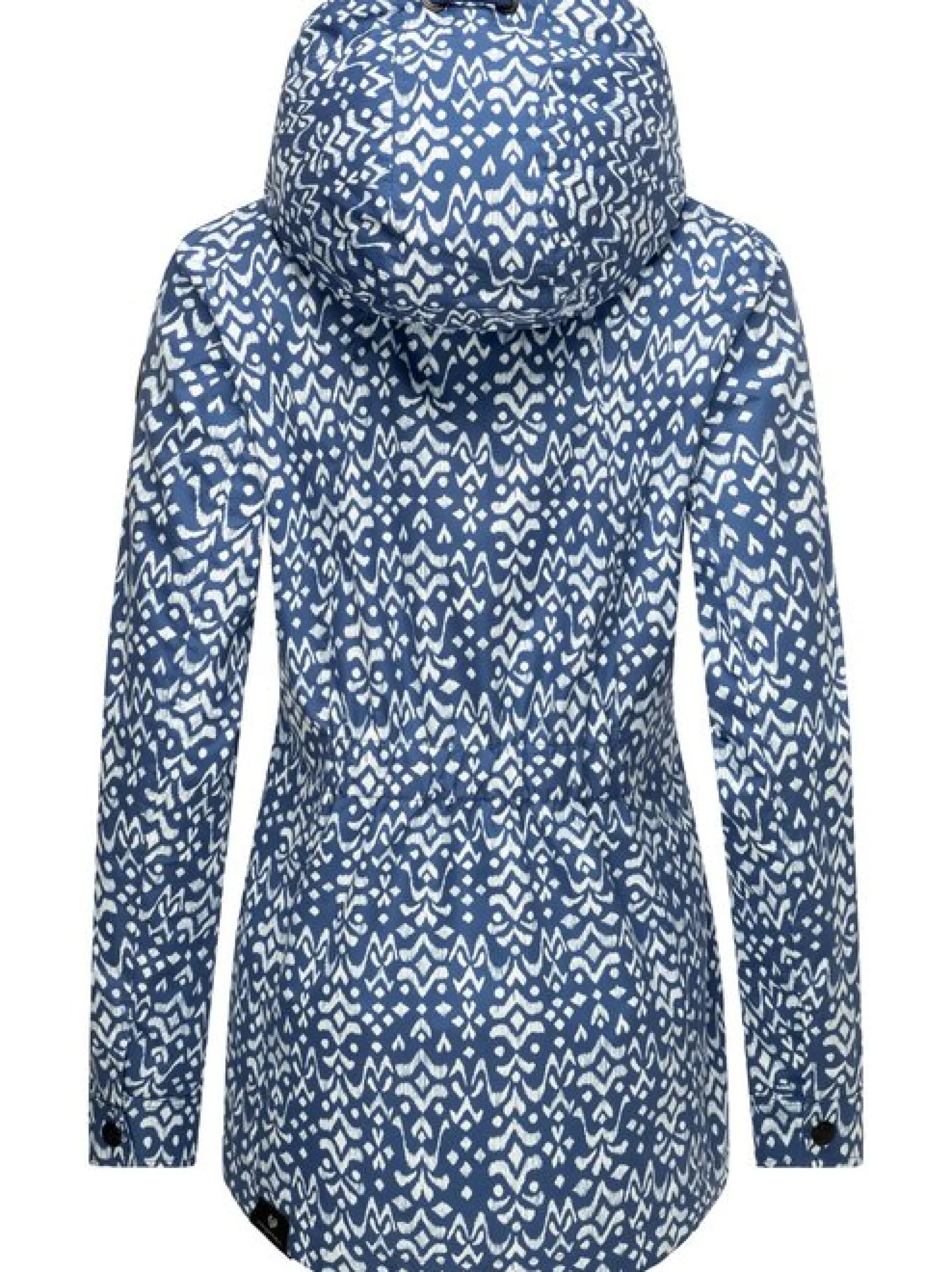 Ragwear Damen Übergangsjacke - Zuzka Ikat in blau