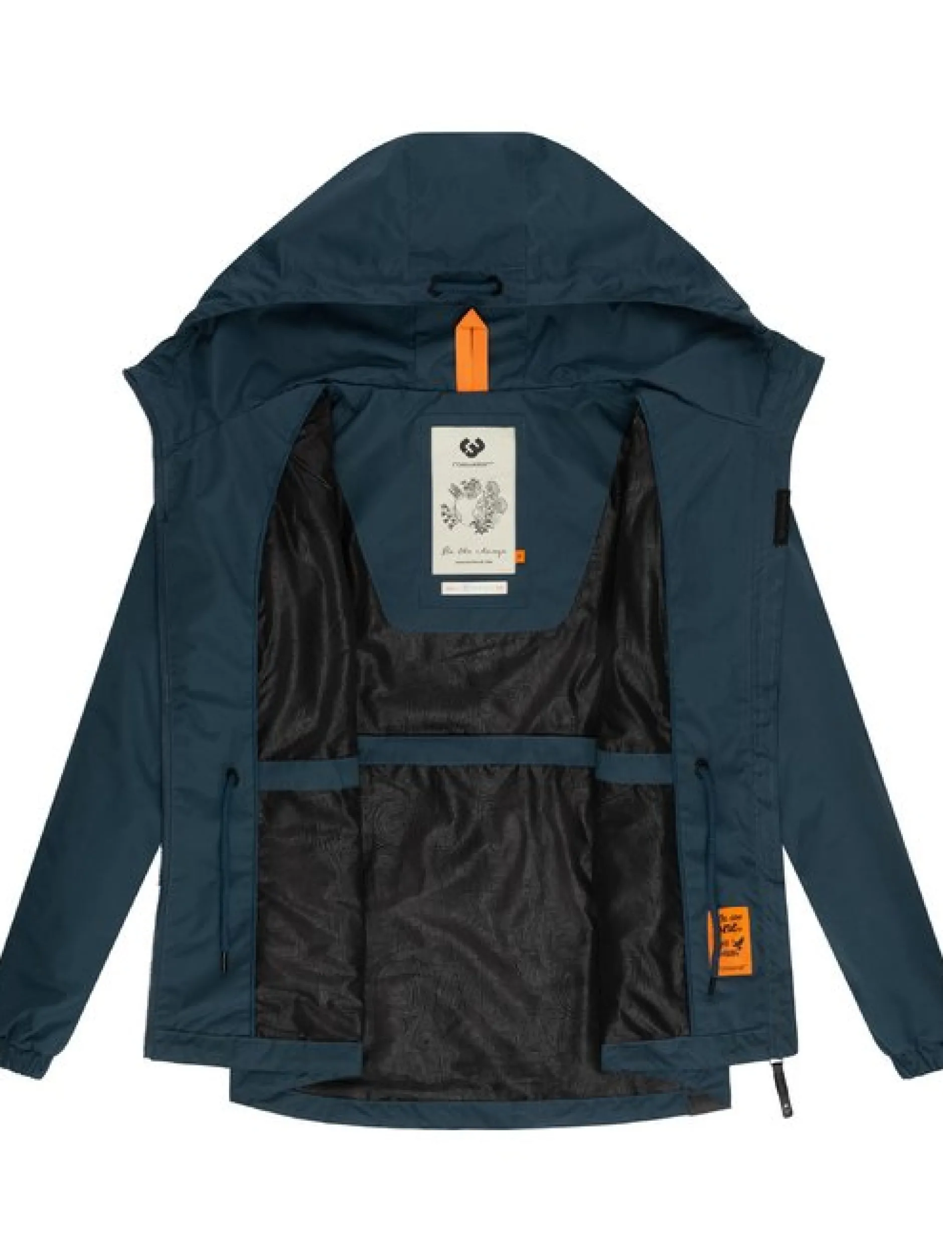 Ragwear Damen Übergangsjacke - Danka in petrol