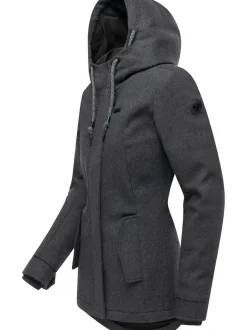 Ragwear Damen Übergangsjacke - Monadde Felt YOUMODO in anthrazit
