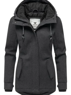 Ragwear Damen Übergangsjacke - Monadde Felt YOUMODO in anthrazit