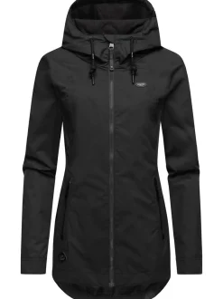 Ragwear Damen Übergangsjacke - Zuzka in schwarz