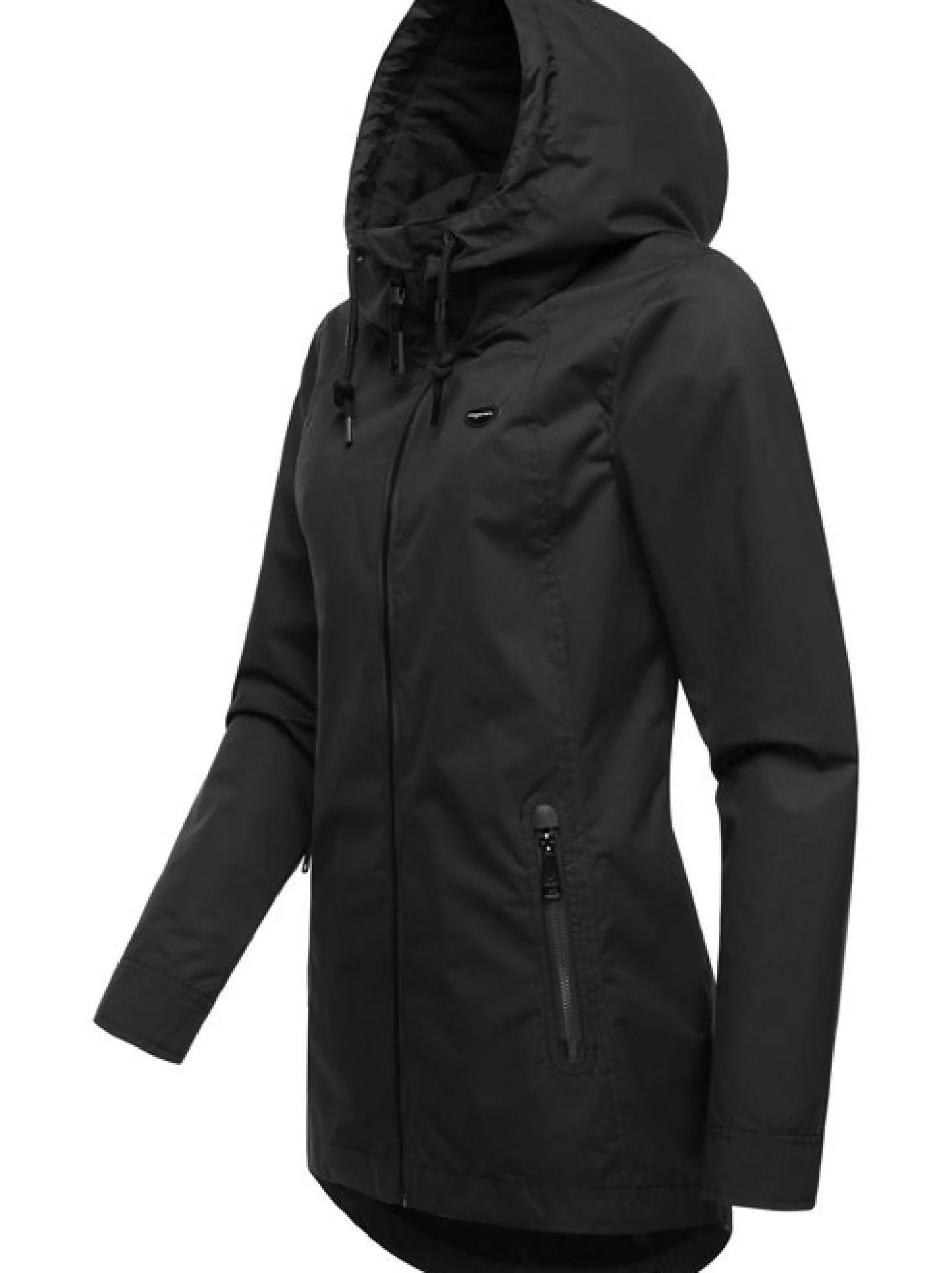 Ragwear Damen Übergangsjacke - Zuzka in schwarz