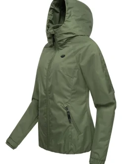 Ragwear Damen Übergangsjacke - Dizzie in oliv