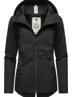 Ragwear Damen Übergangsjacke - Monade Übergang in schwarz