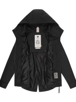 Ragwear Damen Übergangsjacke - Monade Übergang in schwarz