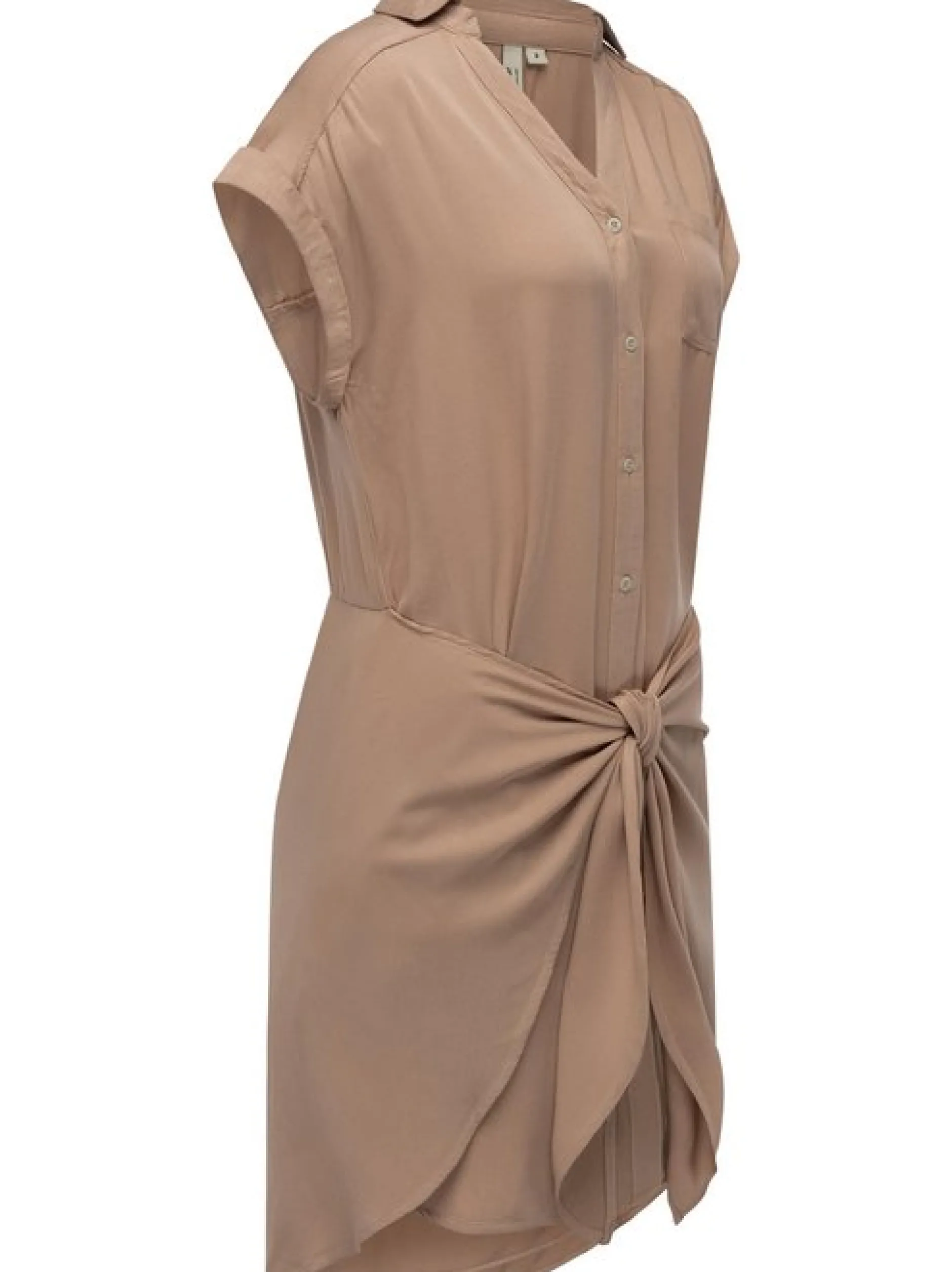 Ragwear Damen Blusenkleid - Bahaya in beige