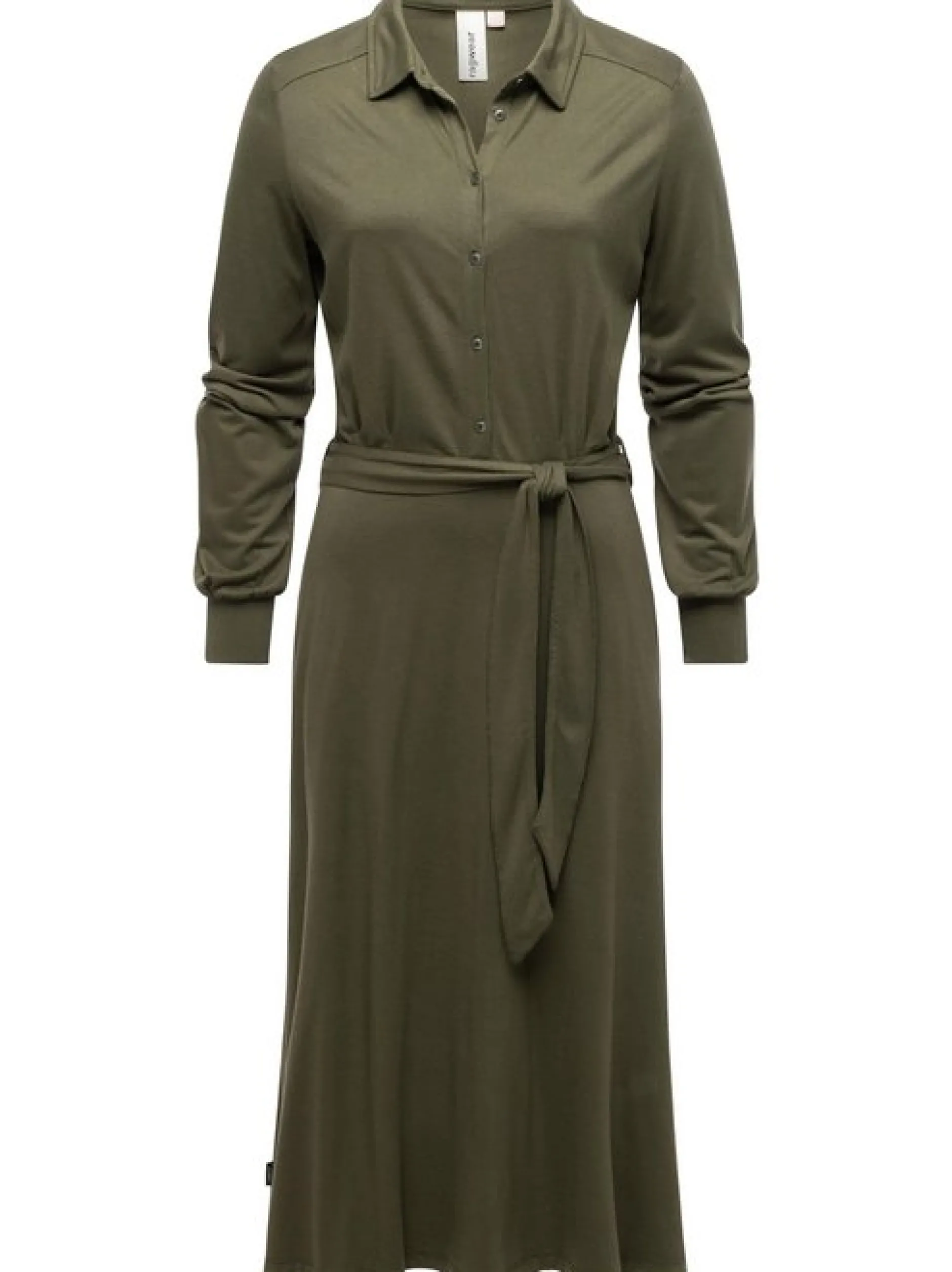 Ragwear Damen Blusenkleid - Plantee in oliv