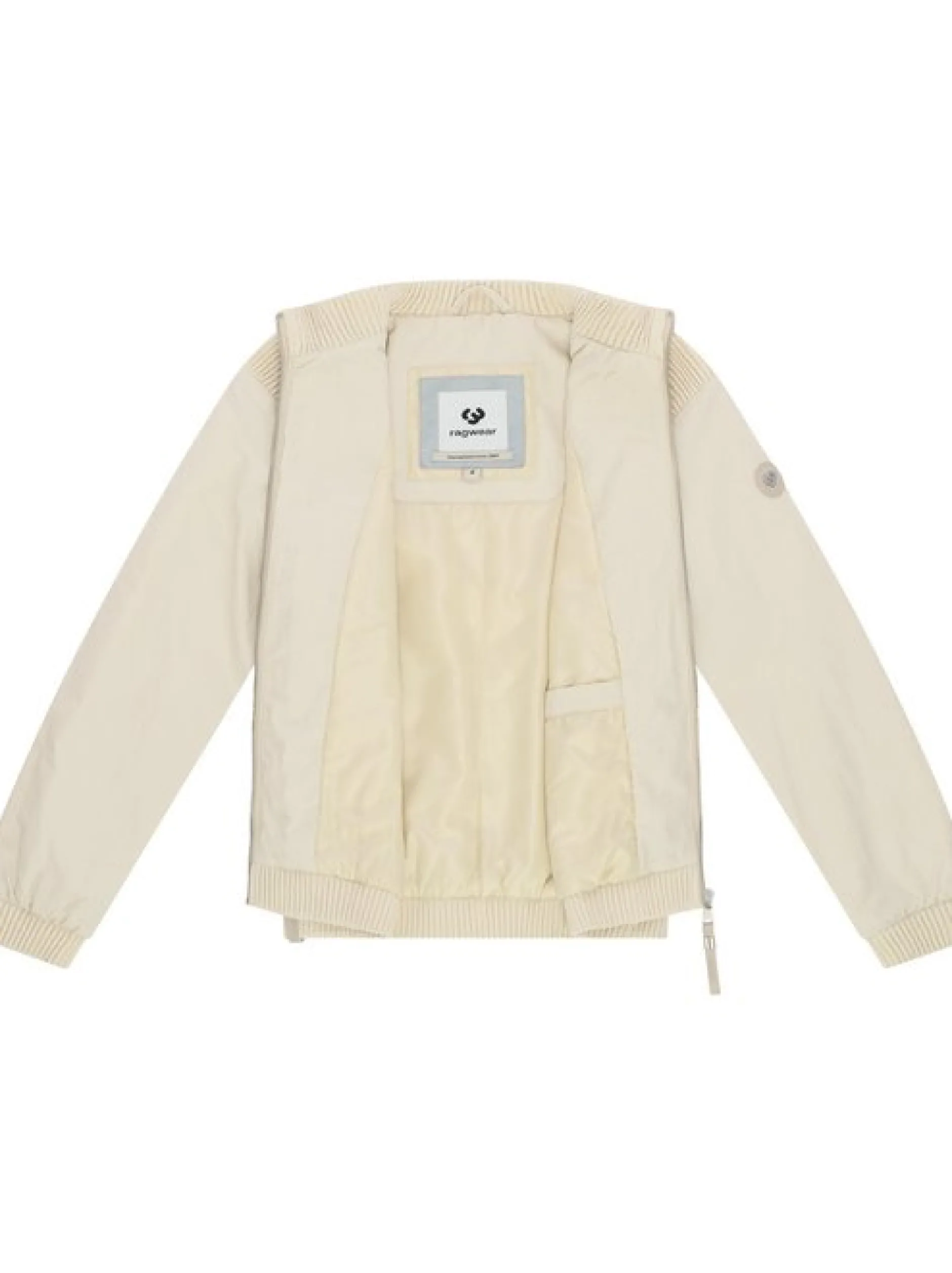 Ragwear Damen Bomberjacke - Chenna Summer YOUMODO in weiß