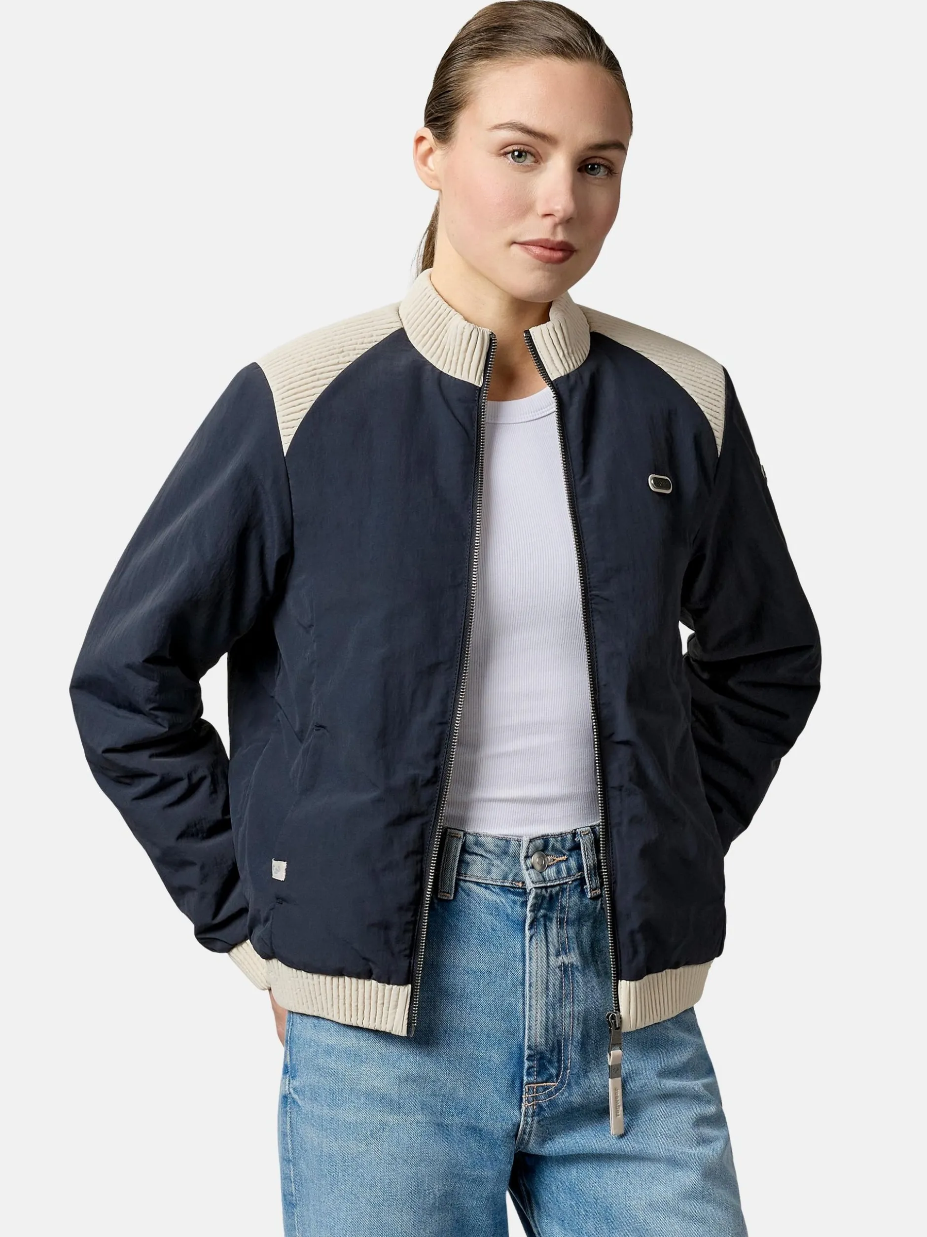 Ragwear Damen Bomberjacke - Chenna Warm YOUMODO in marine