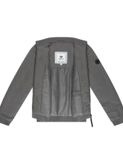 Ragwear Damen Bomberjacke - Chenna Warm YOUMODO in grau