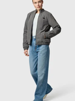 Ragwear Damen Bomberjacke - Chenna Warm YOUMODO in grau