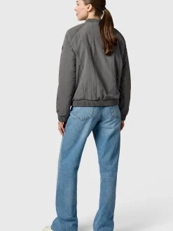 Ragwear Damen Bomberjacke - Chenna Warm YOUMODO in grau