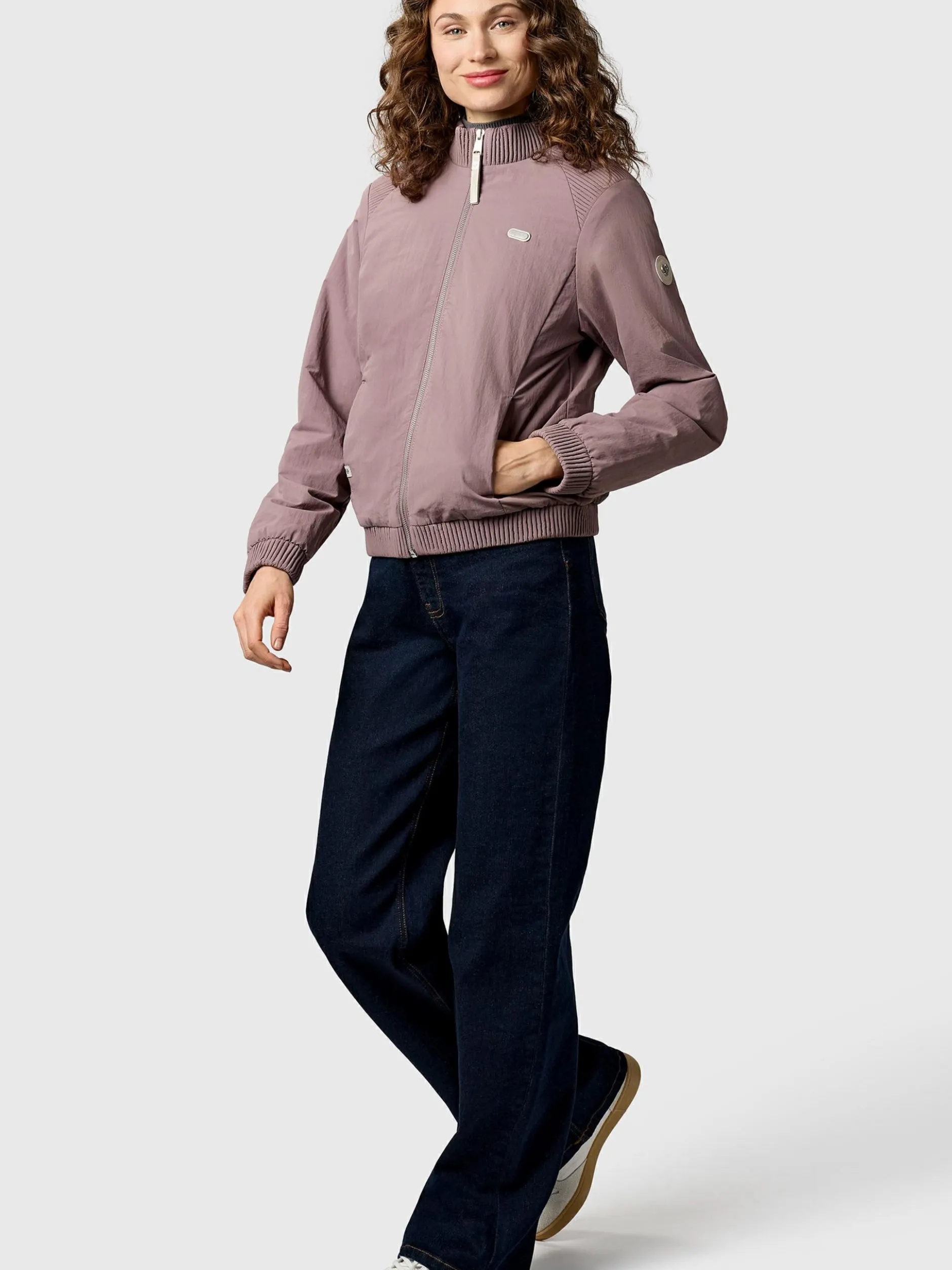 Ragwear Damen Bomberjacke - Chenna Summer YOUMODO in altrosa