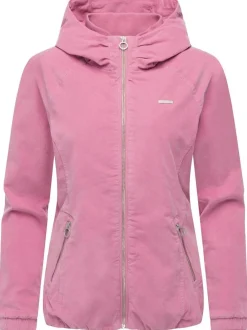 Ragwear Damen Bomberjacke - Dizzie Cordy YOUMODO in altrosa