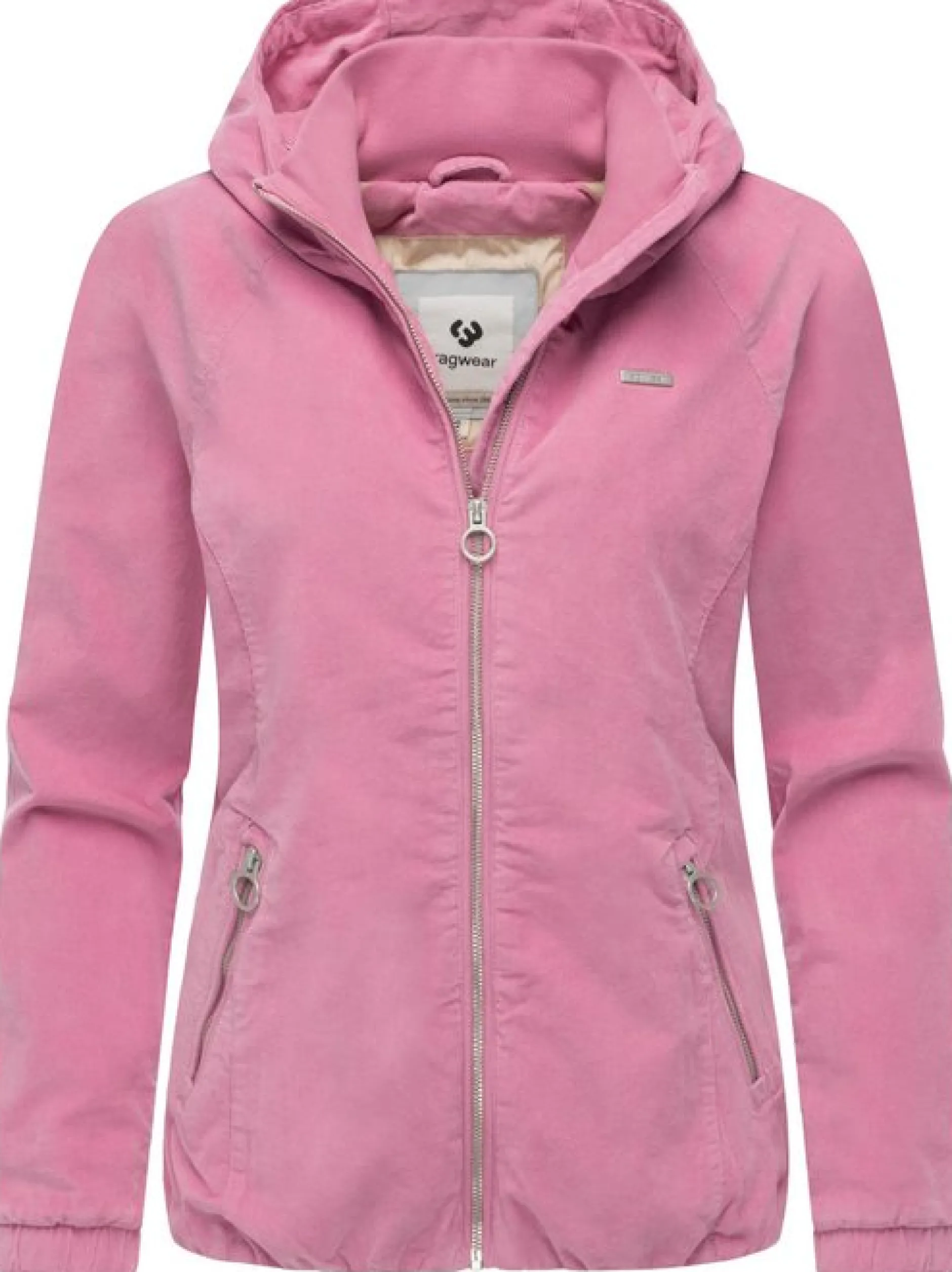 Ragwear Damen Bomberjacke - Dizzie Cordy YOUMODO in altrosa