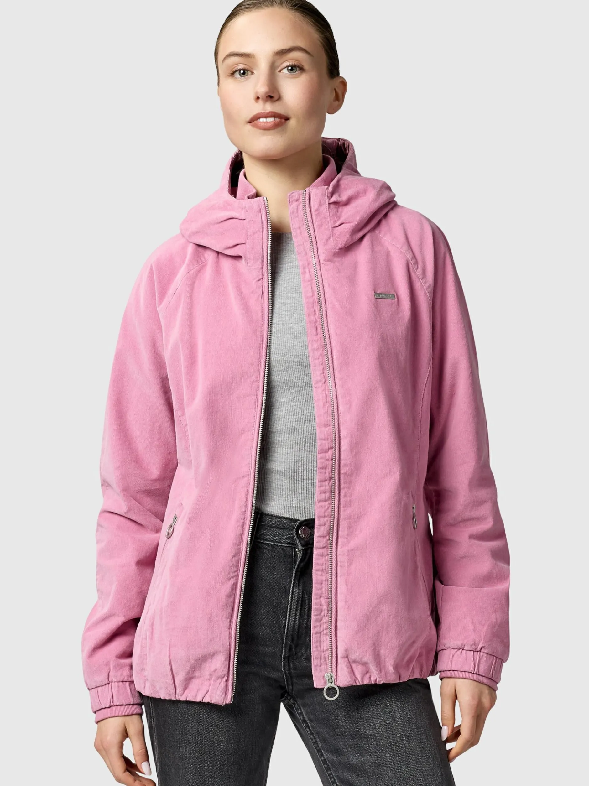 Ragwear Damen Bomberjacke - Dizzie Cordy YOUMODO in altrosa
