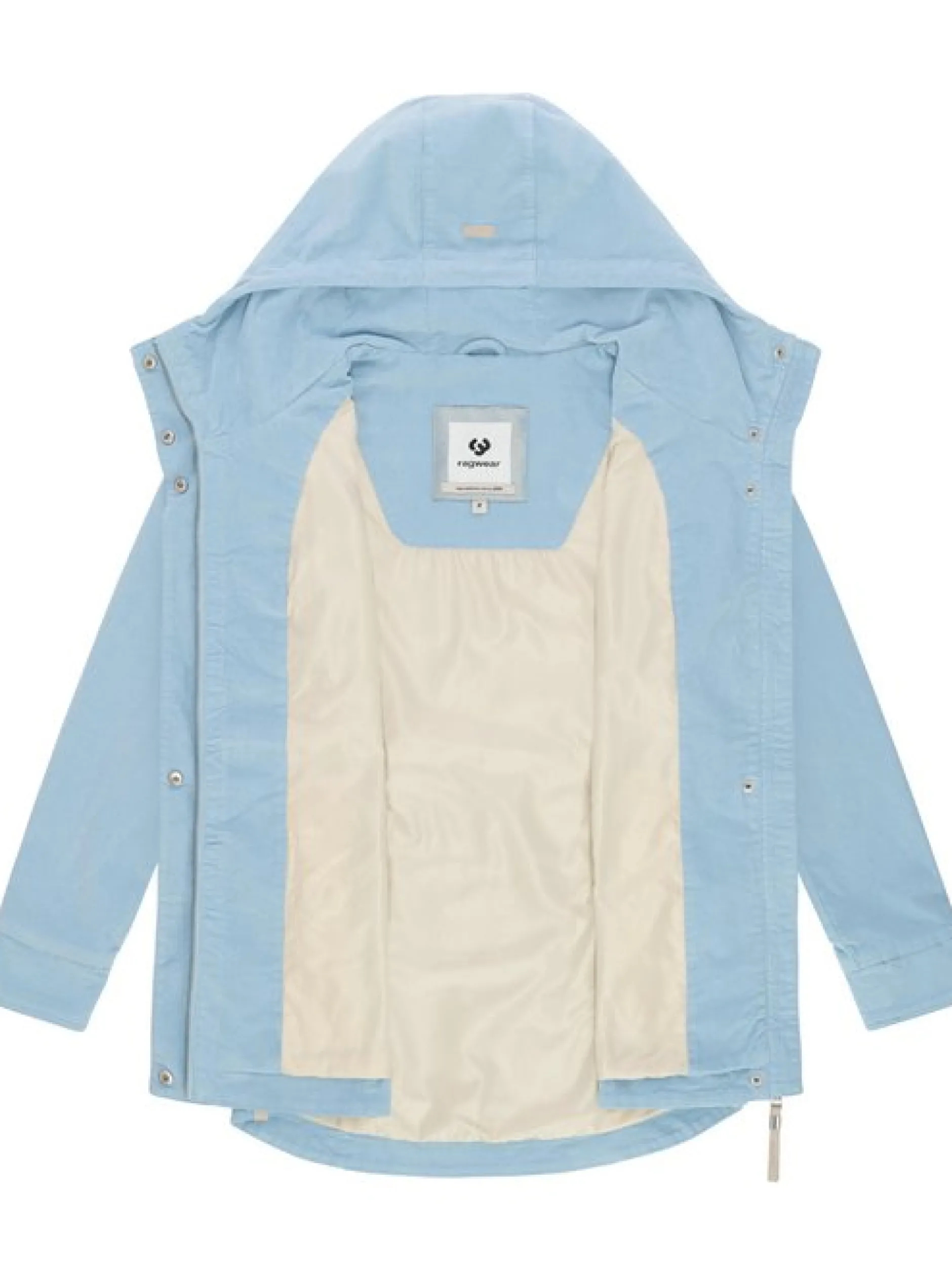 Ragwear Damen Cordjacke - Alvena Cordy YOUMODO in blau