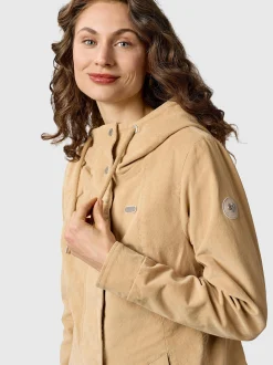 Ragwear Damen Cordjacke - Alvena Cordy YOUMODO in sand