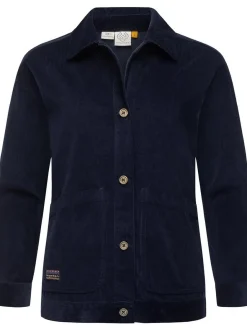 Ragwear Damen Cordjacke - Ennea in marine