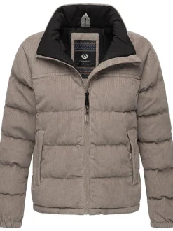 Ragwear Damen Cordjacke - Uxia in beige