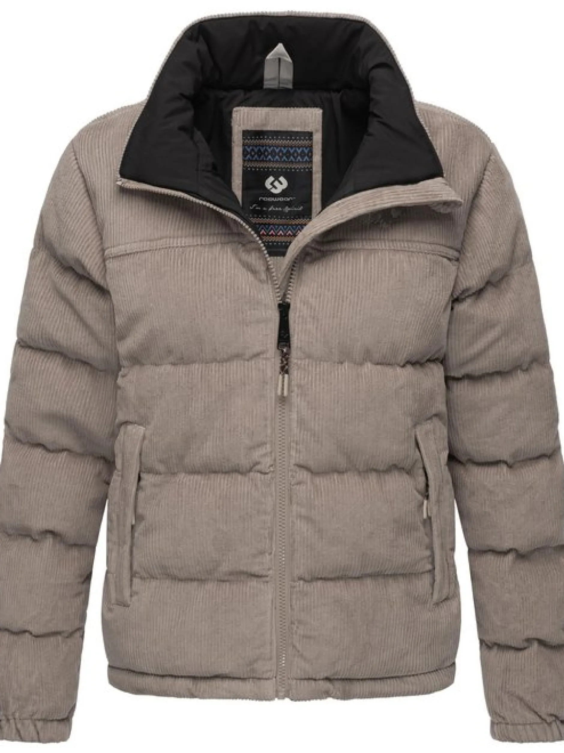 Ragwear Damen Cordjacke - Uxia in beige