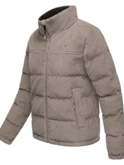 Ragwear Damen Cordjacke - Uxia in beige