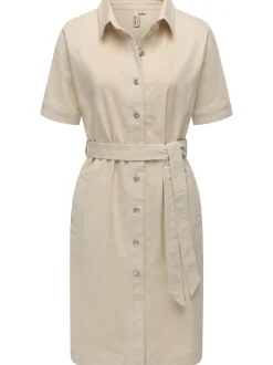 Ragwear Damen Cordkleid - YOUMODO in ecru