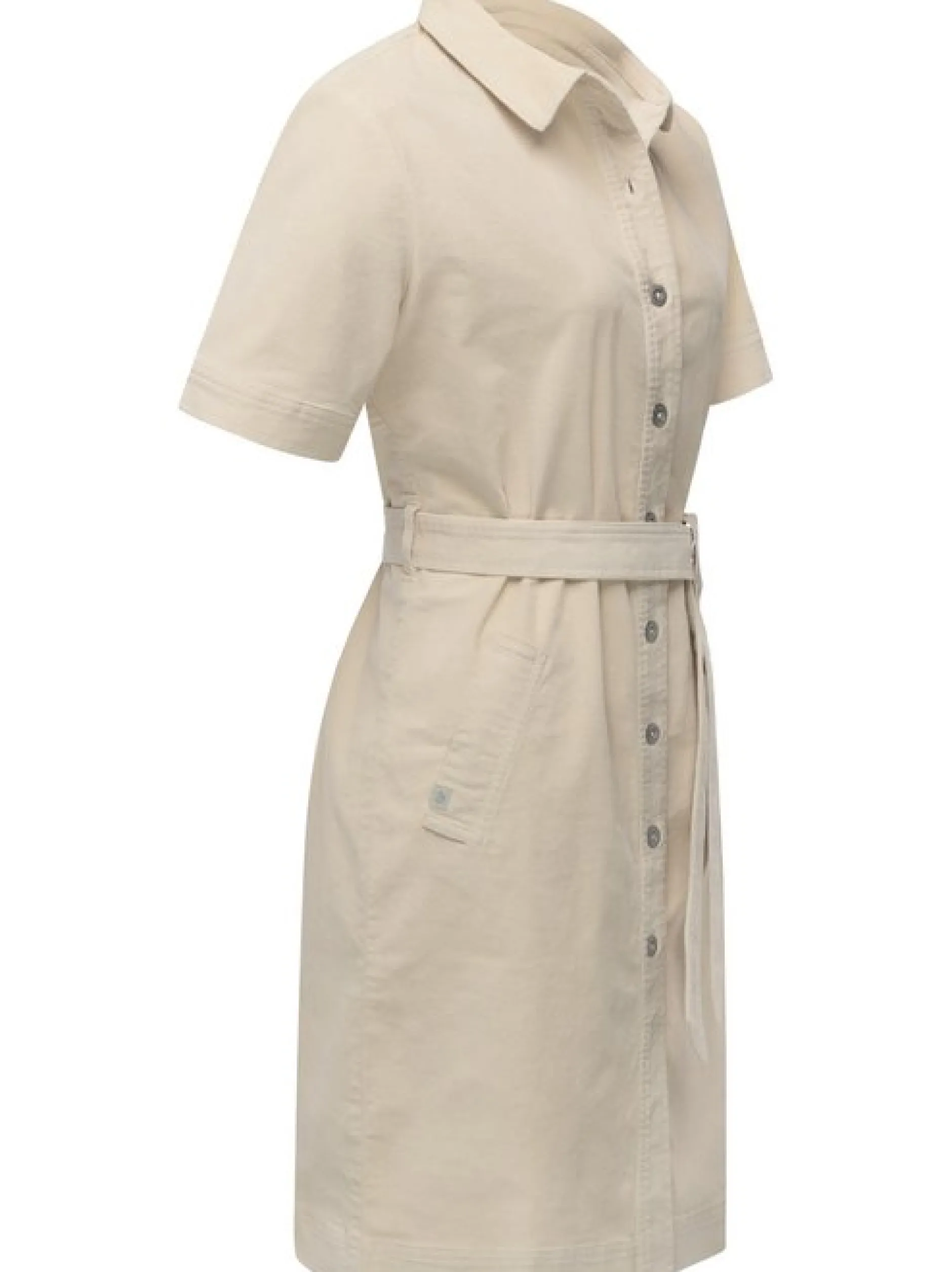 Ragwear Damen Cordkleid - YOUMODO in ecru