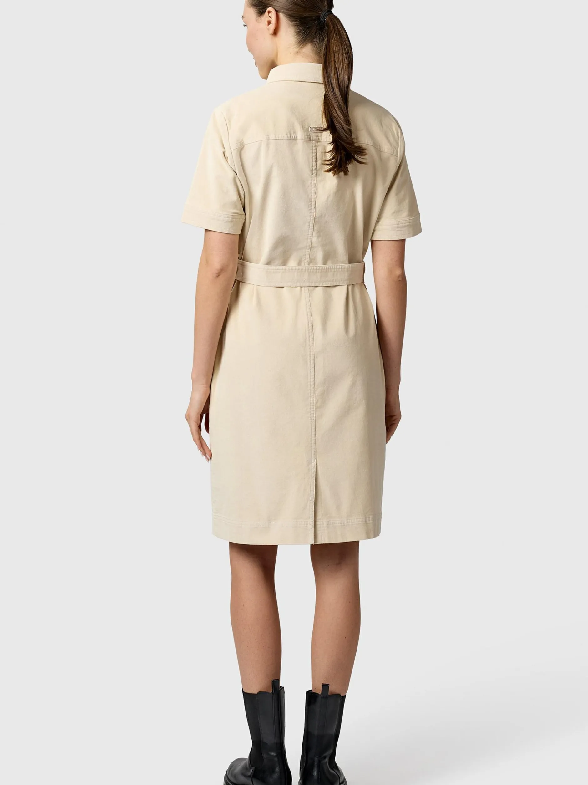 Ragwear Damen Cordkleid - YOUMODO in ecru
