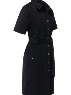 Ragwear Damen Cordkleid - YOUMODO in schwarz