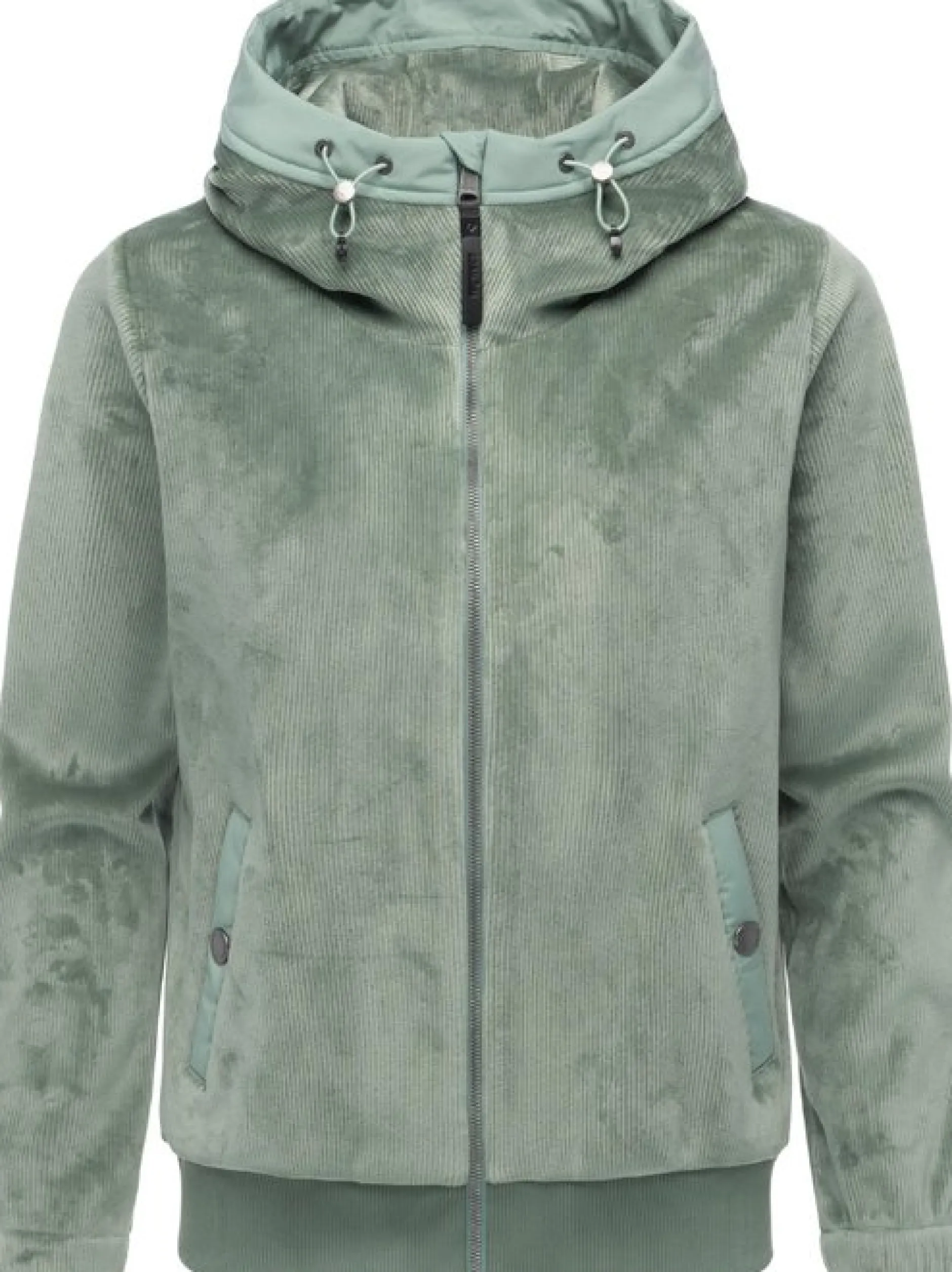 Ragwear Damen Fleecejacke - Cousy Short Bonded in schilf