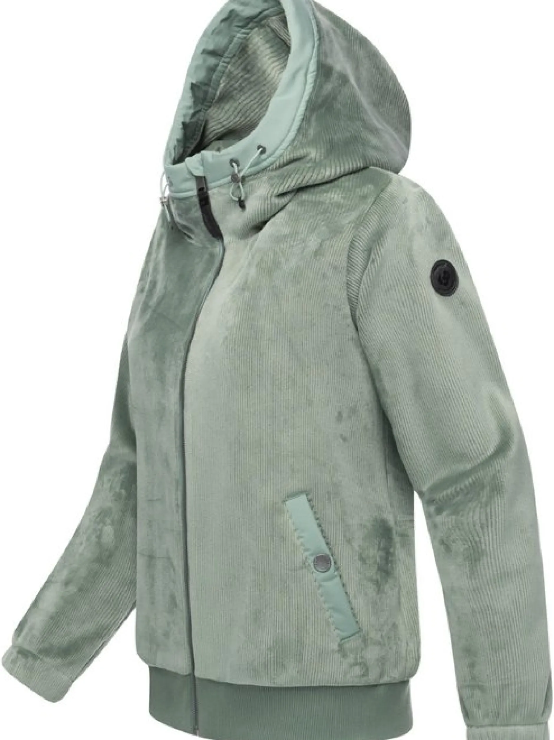 Ragwear Damen Fleecejacke - Cousy Short Bonded in schilf