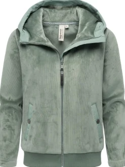 Ragwear Damen Fleecejacke - Cousy Short Bonded in schilf