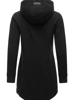 Ragwear Damen Fleecejacke - Letti Fleece in schwarz