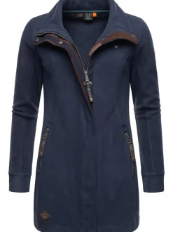 Ragwear Damen Fleecejacke - Letrice Fleece in marine