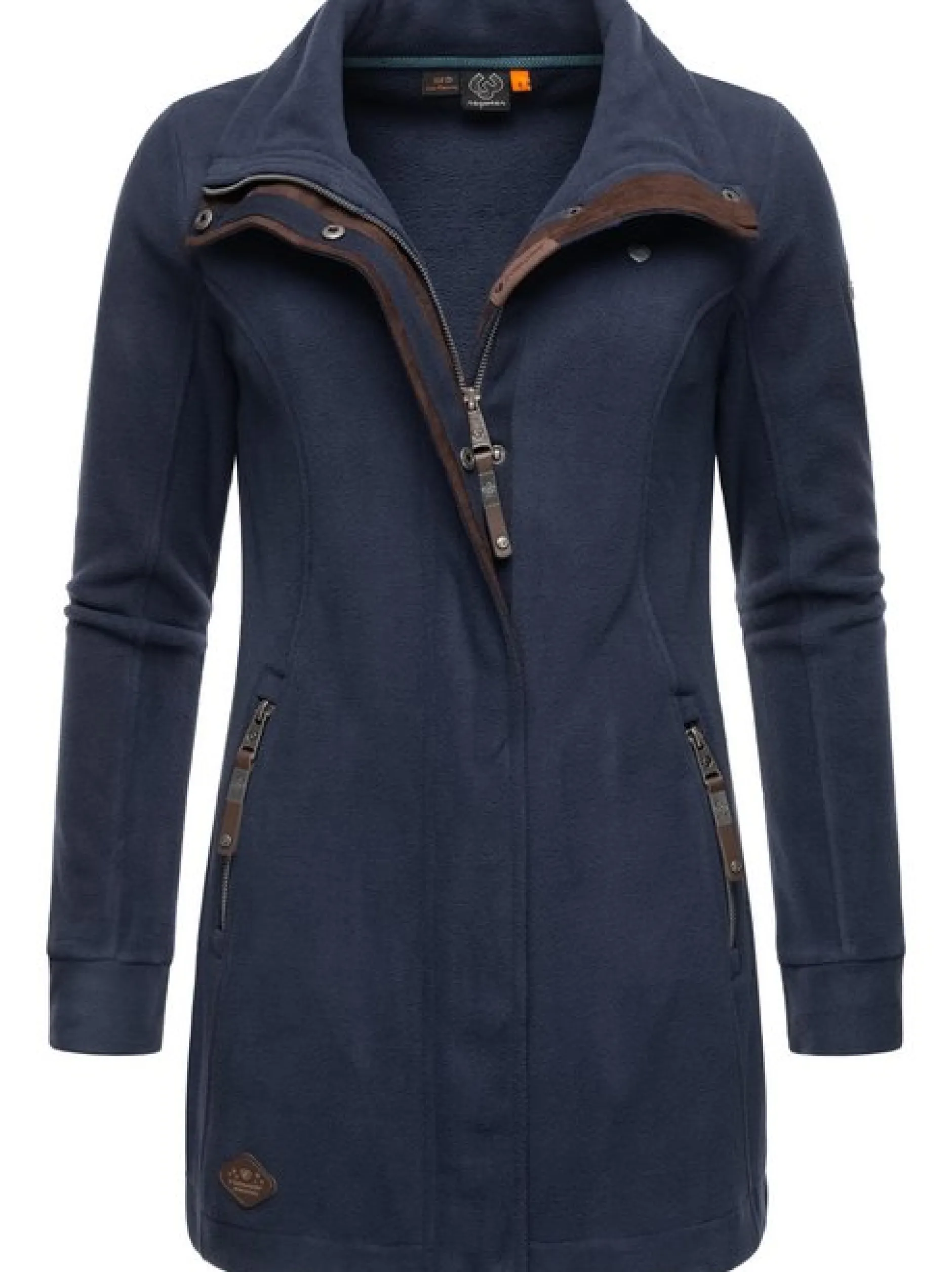 Ragwear Damen Fleecejacke - Letrice Fleece in marine
