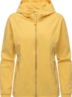 Ragwear Damen Funktionsjacke - Dizzea in gelb