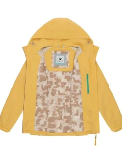 Ragwear Damen Funktionsjacke - Dizzea in gelb