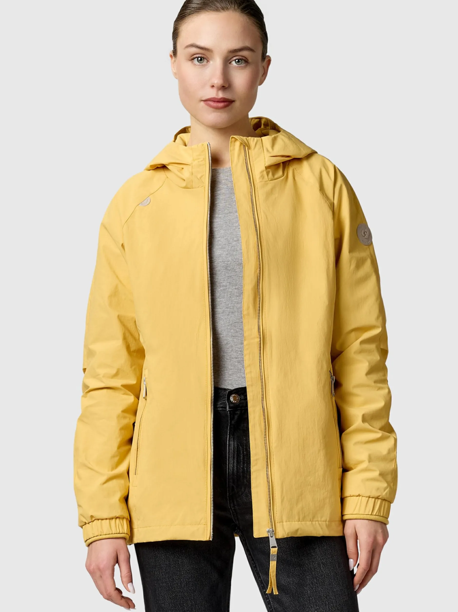 Ragwear Damen Funktionsjacke - Dizzea in gelb